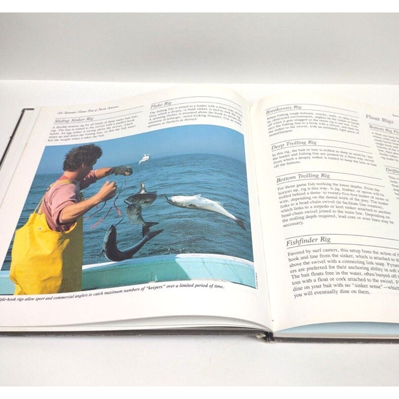 Saltwater Game Fish of North America Book Herbert A. Schaffner 1989 Hunting VTG - Picture 8 of 12